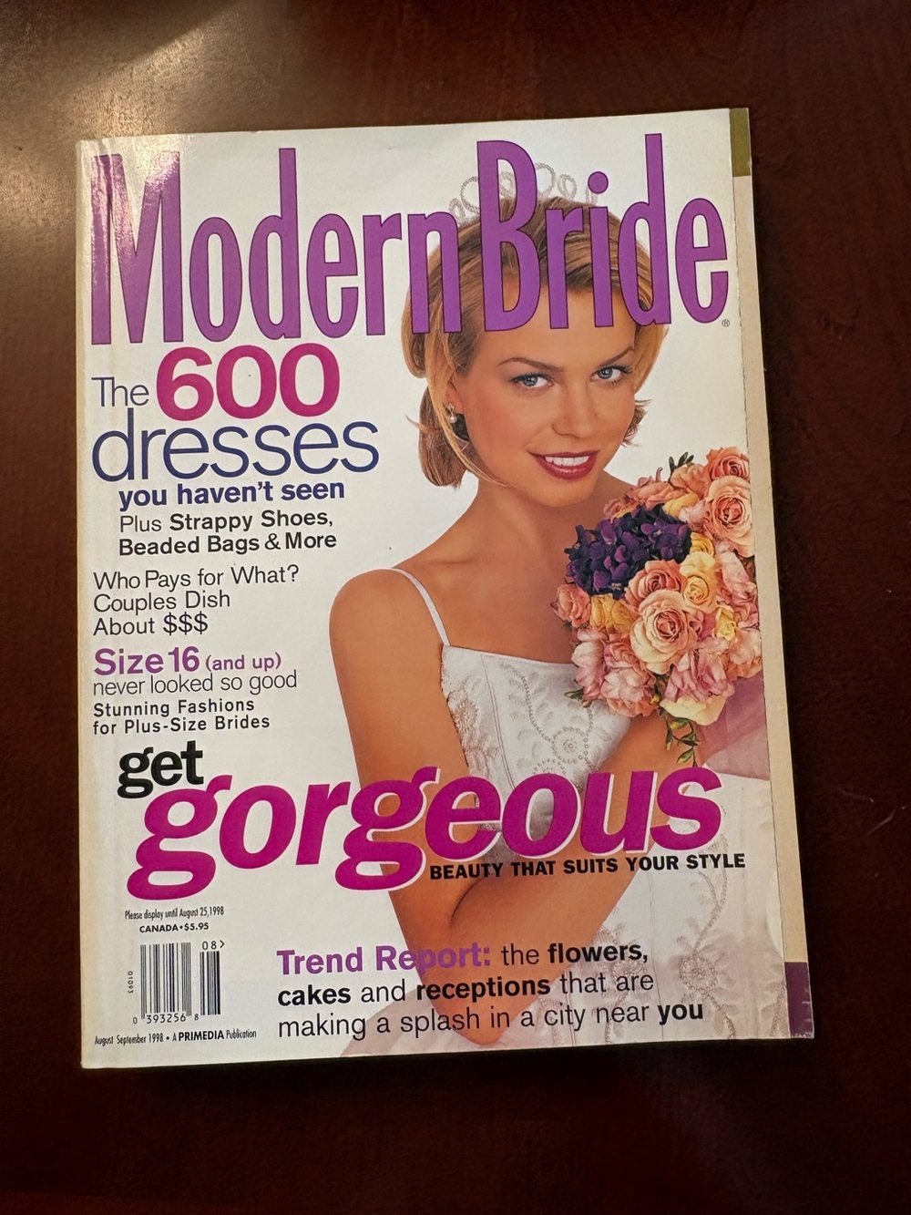 1998 Modern Bride Magazine - August September Issue